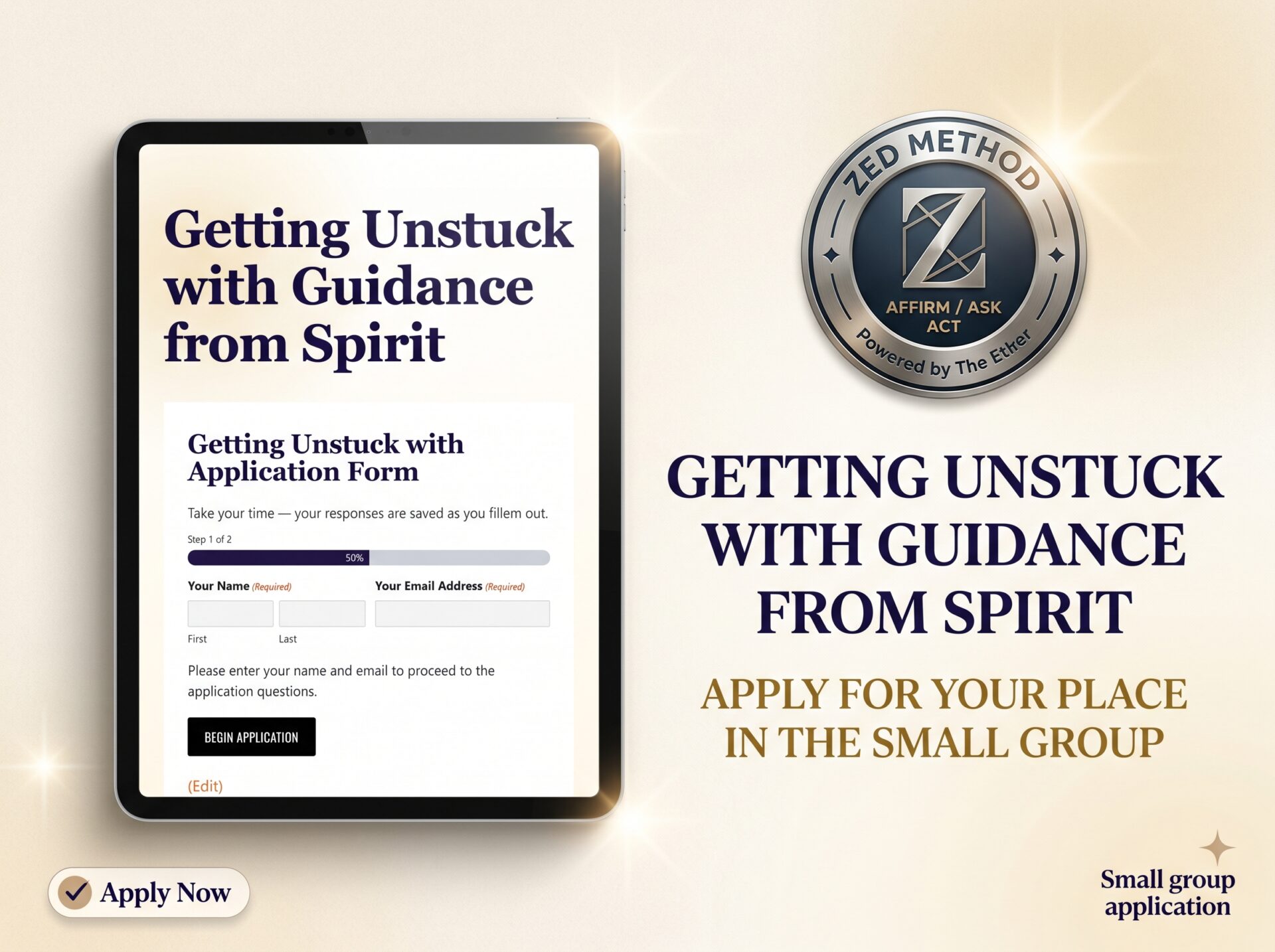 Apply: Getting Unstuck With Guidance From Spirit